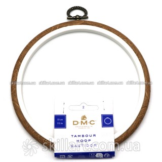 Пяльцы-рамка DMC круглое(дерево) 13см